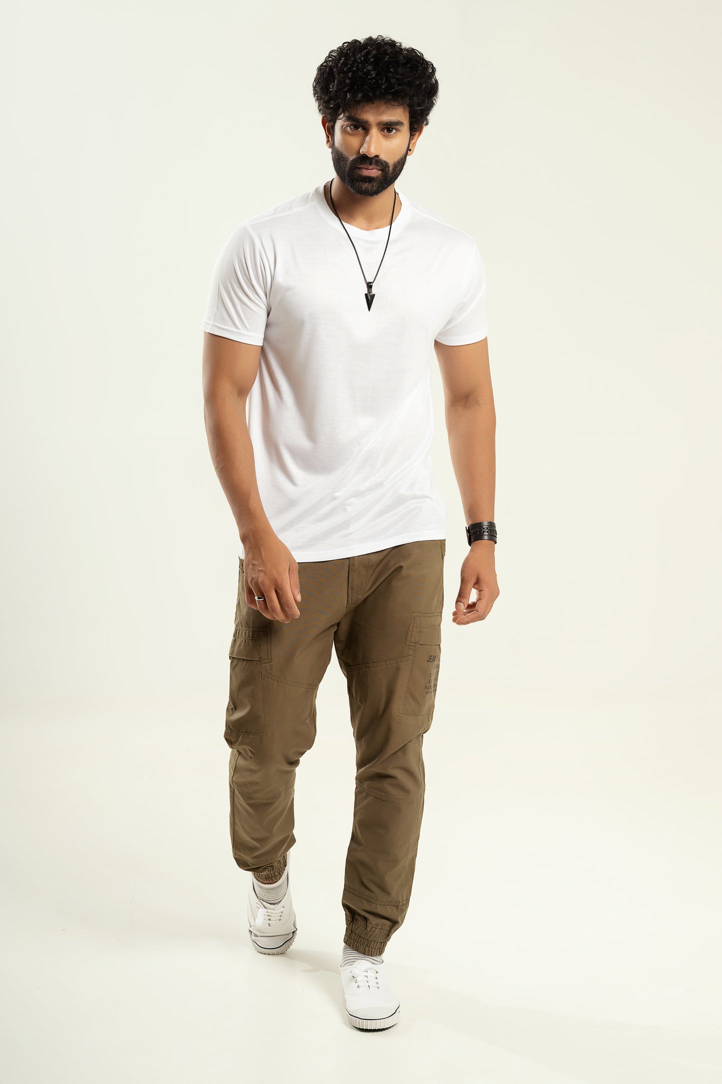 Banana fiber t-shirt in white