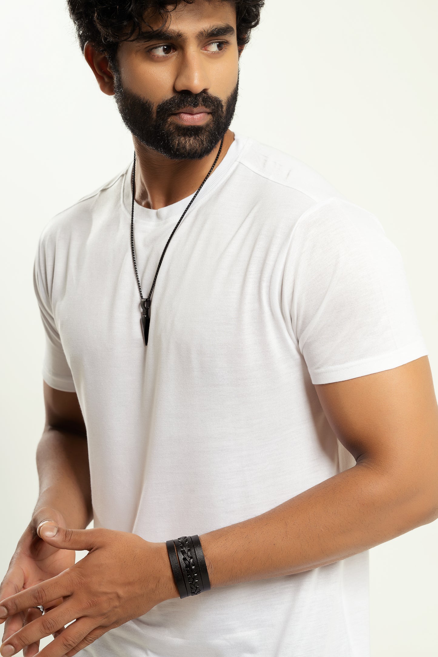 Banana fiber t-shirt in white
