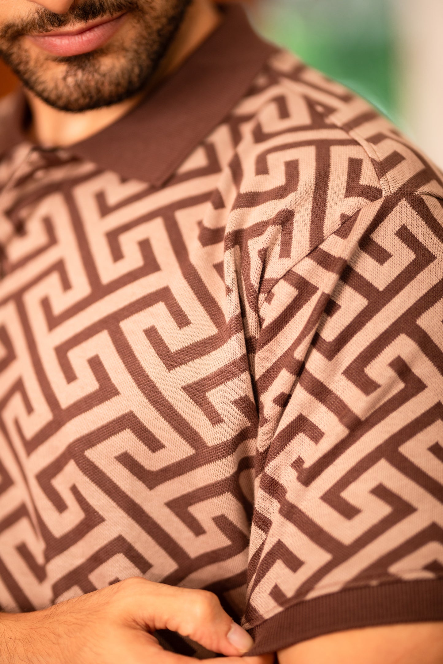 H-Tesselation pattern Polo